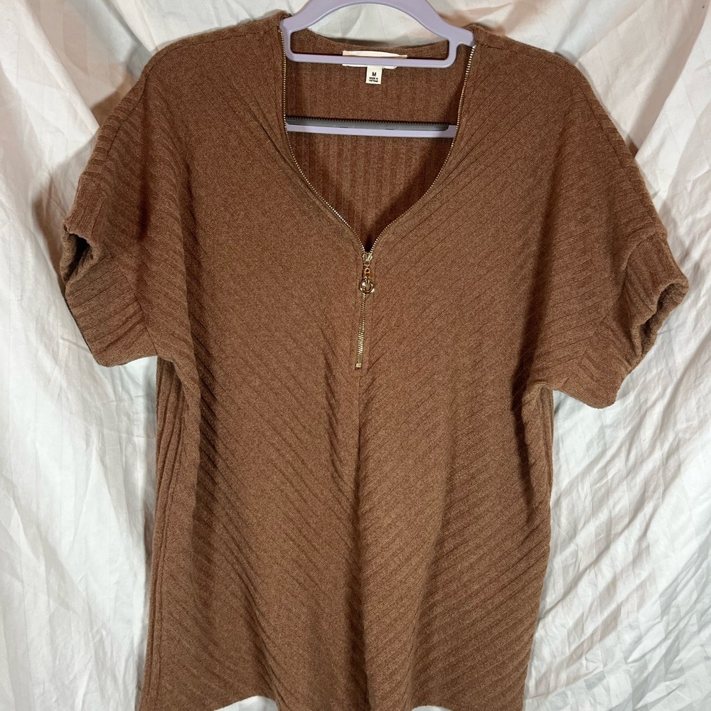 Parallel Skies Brown Women Blouse